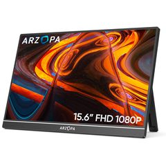 Arzopa A1 Φορητή Οθόνη Black 15.6'' FHD 1080P