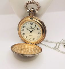 TALENT DOUBLE EAGLE ρολόι τσέπης Quartz με καπάκι & Αλυσίδα A9526 ΤΙΜΗ 55 ΕΥΡΩ