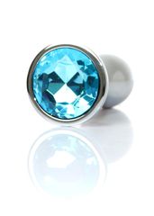 Plug-Jewellery Silver PLUG- Light Blue L-thumb-1
