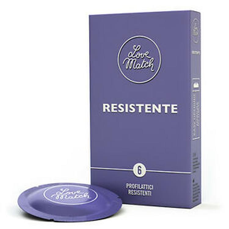Condom Love Match Resistante - 6 pcs