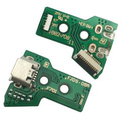 Πλακέτα κυκλώματος θύρας φόρτισης Micro USB - Micro USB Charging Port Circuit PCB Board 1-982-708-11 για Sony PlayStation 4 PS4 DualShock 4 χειριστήριο JDS-050 JDS-055 ZCT2 12pin ( Κωδ.1-GAME236 )