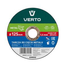 Verto Δίσκος Κοπής Μετάλλου 22.2mm TOP-61H532