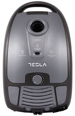 Tesla BG302EU Ηλεκτρική Σκούπα 800W με Σακούλα 3.5lt Γκρι
