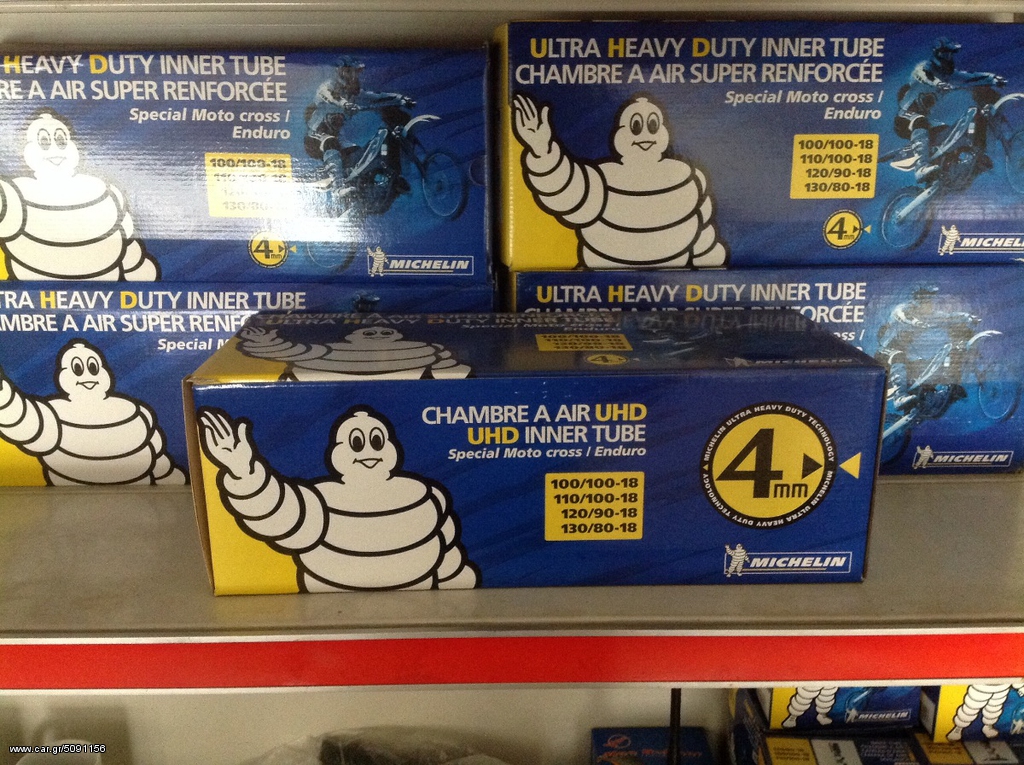 100/100-18 &120/90-18 & 140/80-18 SAMPRELES CROSS 4mm......MICHELIN