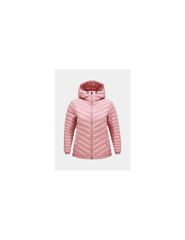 Peak Performance W Frost Down Hood Jacket Pink