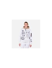 Rossignol W Yety Fleecy Bomber Jacket Jkt White