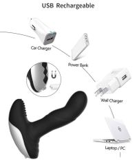 Vibrator-Silicone Massager USB 7 Function + Pulsator / Heating B-thumb-11