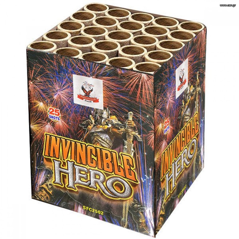 Πυροτέχνημα Invincible Hero 25 βολών