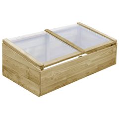 Θερμοκήπιο - Σπορείο 100 x 50 x 35 εκ. Εμποτισμένο Ξύλο Πεύκου 45304