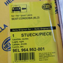 ΠΙΣΩ ΦΑΝΑΡΙ ΔΕΞΙΟ  ΕΣΩTΕΡΙΚΟ SEAT CORDOBA (6L2)  9EL 964 952-001 HELLA-thumb-2