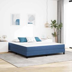 Στρώμα Κρεβατιού με στρώμα Μπλε 180 x 200 cm ύφασμα 42008304