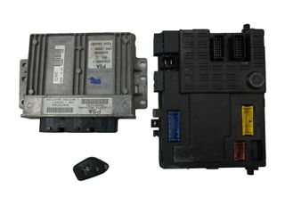 ΣΕΤ ΕΓΚΕΦΑΛΟΣ IMMOBILISER ΔΙΑΚΟΠΤΗΣ ΚΛΕΙΔΙ CITROEN XSARA PICASSO 6FZ 1.8 16V ΜΕΤΑΧΕΙΡΙΣΜΕΝΟ ΓΑΛΛΙΑΣ