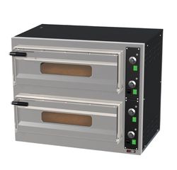 Φούρνος πίτσας,  4 x Ø 33cm, 380 volts τριφασικό, Power , ηλεκτρική συσκευή,950x550x763(h)mm,  Ισχύς: 8,8kW