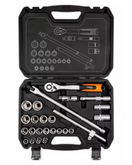 NEO TOOLS Σετ Καστάνια με Καρυδάκια 1/2" 25τ. (10-205)