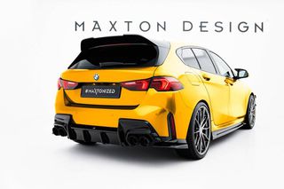 Διαχύτης / Diffuser Maxton Design BMW Σειρά 1 (M-Pack) F70 (2024 -) - Μαύρο Γυαλιστερο - (BM-1-70-M-RS1GOO_OO)