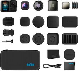 GoPro CHDRB-132-RW Hero13 Action Camera 5K Λήψης 360° Υποβρύχια + Lens Collection με Οθόνη 2.27" και Wi-Fi Μαύρη