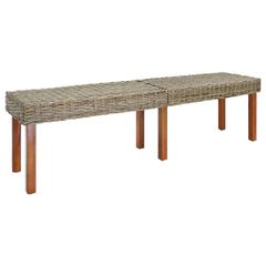 παγκάκι Φυσικό 160 x 35 x 45 cm Στερεό ξύλο μάνγκο 344880