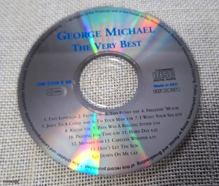 George Michael ‎– The Very Best CD1996