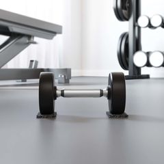 Ρολός Γρανουλάρου Καουτσούκ Μαύρο 1000 x 5 x 1 εκ Λάστιχο 42027259