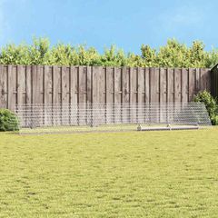 Κλουβί για κότες Ασημί 650 x 100 x 85 εκ. Επικαλυμμένος Χάλυβας 3394439