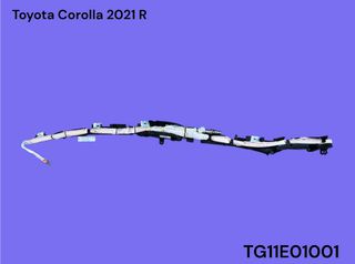 TOYOTA COROLLA 2018-2025 ΜΕΤΑΧΕΙΡΙΣΜΕΝΑ ΑΝΤΑΛΛΑΚΤΙΚΑ ( αερόσακος κουρτίνα δεξιός συνοδηγού πλευρά με κωδικό TG11E01001 )