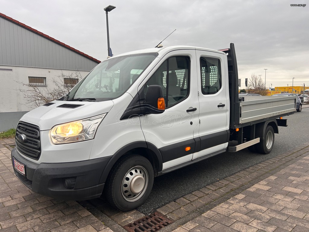 Διπλοκάμπινο Ford 2018 Transit Διπλοκάμπινο 3,5t 01/2018 EURO 6 | Καρότσα 3,30m