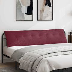 Μαξιλάρι Πλάτης Κόκκινο 200 x 19 x 50 εκ ύφασμα 42014962