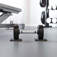 Ρολός Γρανουλάρου Καουτσούκ Μαύρο 2000 x 12 x 0,6 εκ Λάστιχο 42027300