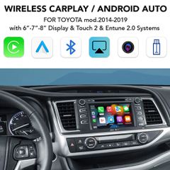 DIGITAL IQ TΥ 280_CPA (WIRELESS CARPLAY / ANDROID AUTO BOX for TOYOTA mod. 2014-2019 with Touch 2 & Entune 2 System) | Pancarshop