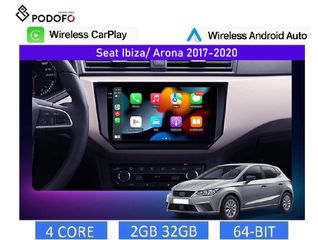SEAT IBIZA / ARONA 2017-20 Android Car Radio 9" 2+32GB Ασύρματο CarPlay & Aσύρματο Android Auto | GPS | EQ | WiFi