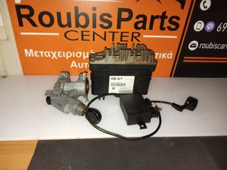 ΣΕΤ ΕΓΚΕΦΑΛΟΥ ΚΙΝΗΤΗΡΑ VW POLO - SEAT IBIZA - CORDOBA 1.4L - 16V - 100HP  AFH 6K0906030 ΠΗΝΙΟ IMMOBILIZER ΔΙΑΚΟΠΤΗ ΜΙΖΑΣ  ΚΛΕΙΔΙ
