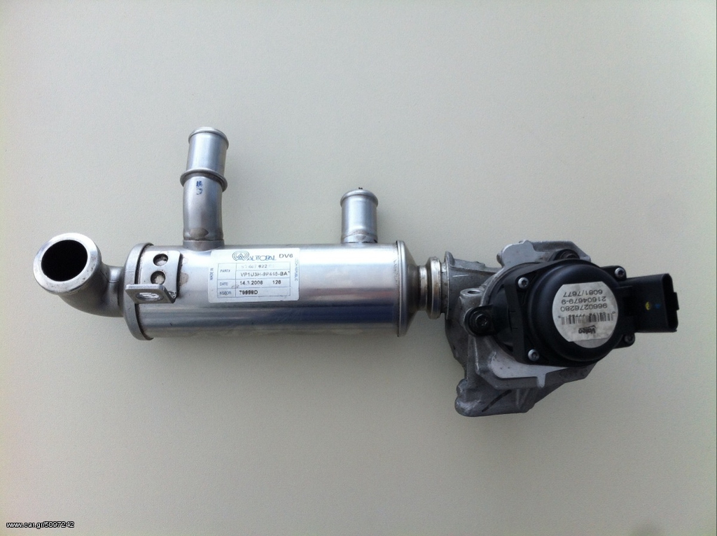 Βαλβίδα ΕGR FORD FOCUS DIESEL με ΨΥΚΤΡΑ