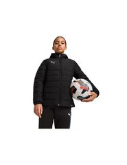 Puma Team Additions Padded Hooded Kids Jacket Black 659738 03