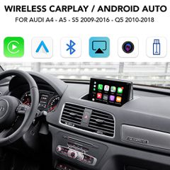 DIGITAL IQ AD 210 CPA (WIRELESS CARPLAY / ANDROID AUTO BOX with 2 CAMERA IN for AUDI A4 - A5 - S5 mod. 2009-2016 - Q5 mod. 2010-2018 with MMI 2G) | Pancarshop