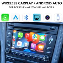 DIGITAL IQ PR 261 CPA (WIRELESS CARPLAY / ANDROID AUTO BOX with 2 CAMERA IN for PORSCHE mod. 2006-2011 with PCM 3 - 6.5'' Screen) | Pancarshop
