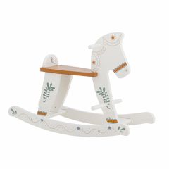 Bloomingville MINI - Ruddy Rocking Toy, Horse, White, MDF (82062080) / Toys