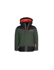 Trollkids Kids Norefjell Jacket insulated waterproof green 132322