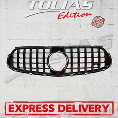 MERCEDES GLC X254 SUV & C254 COUPE SPORT GRILLE Type GT PANAMERICANA FIT TO AMG / ΜΑΣΚΑ ΠΡΟΦΥΛΑΚΤΗΡΑ ΓΙΑ AMG