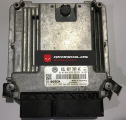 ΕΓΚΕΦΑΛΟΣ AUDI SEAT SKODA VOLKSWAGEN  AMAROK 2.0 132KW 177HP ENGINE CODE CSH EDC17C54 1037560998 03L907309AC 0281017903 ΞΕΚΛΕΙΔΩΤΟΣ - ΑΡΙΣΤΟΣ - ΕΓΓΥΗΣΗ !!
