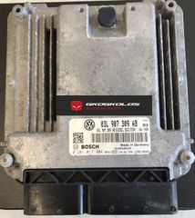 ΕΓΚΕΦΑΛΟΣ AUDI SEAT SKODA VOLKSWAGEN  AMAROK 2.0 132KW 177HP ENGINE CODE CSH EDC17C54 0281017904 03L907309AB 1037515549 1037536697 ΞΕΚΛΕΙΔΩΤΟΣ - ΑΡΙΣΤΟΣ - ΕΓΓΥΗΣΗ !!