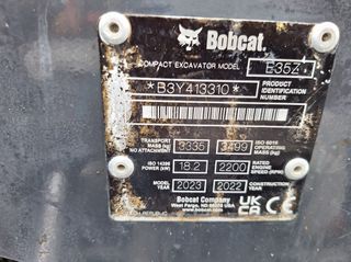 Εκσκαφάκι (διαβολάκι) Bobcat 2023 E35Z-thumb-16