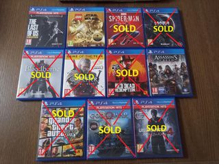 PS4 Games - Παιχνίδια