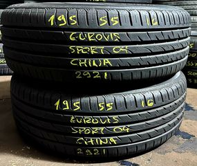 195/55R16 Eurovus Μετ/νά ελαστικά DOT2921