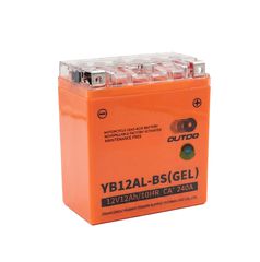 OUTDO YB12AL-BS (GEL) – Μπαταρία Μοτοσυκλέτας 12V 12Ah 240A MF για BMW F650 / G650GS (Δεξιά +)
