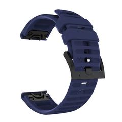 Λουράκι σιλικόνης 26mm για Garmin Fenix 5x 6x 7X Fits All 26mm - Midnight Blue
