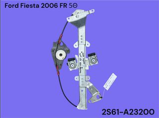 FORD FIESTA 2002-2008 ΜΕΤΑΧΕΙΡΙΣΜΕΝΑ ΑΝΤΑΛΛΑΚΤΙΚΑ ( Γρύλλος παραθύρου εμπρός δεξιάς πόρτας συνοδηγού με κωδικό 2S61-A23200 )