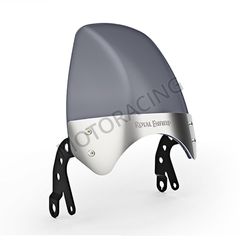 ΖΕΛΑΤΙΝΑ / ΠΑΡΜΠΡΙΖ ROYAL ENFIELD INTERCEPTOR 650 FLYSCREEN ΣΚΟΥΡΟ ΦΙΜΕ ΨΗΛΟ ΓΝΗΣΙΟ