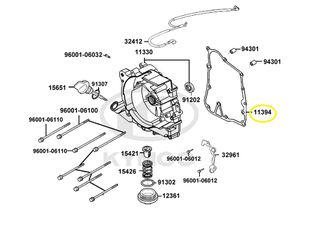Φλάντζα Βολάν Kymco New Like.125 Cbs E5 2023 - 2024 11394-LEB1-C00
