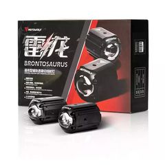 Motowolf Brontosaurus Mini Προβολακια Μηχανης Led 68w 12-90v Σετ