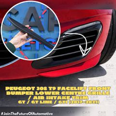 Peugeot 308 T9 Facelift Εμπρός Κάτω Κεντρική Γρίλια / Εισαγωγή Αέρα GT / GT Line / GTi (2017–2021)